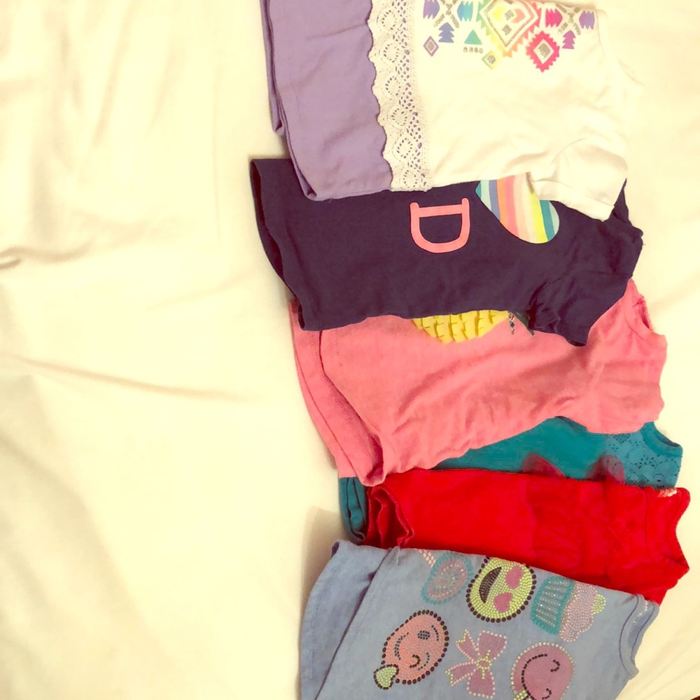 Lot of 2T toddler shirts.